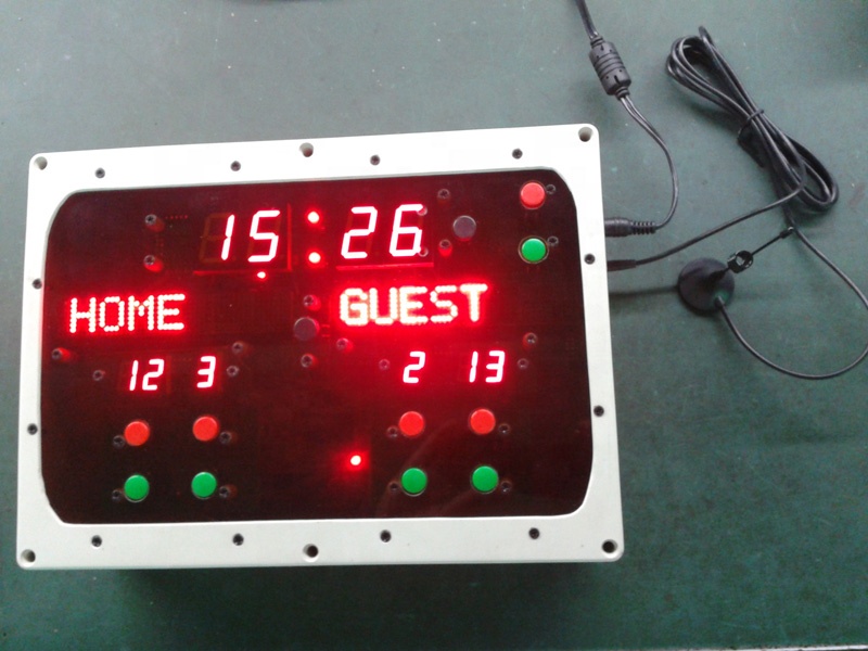 Table Tennis Scoring - Zdalna, bezprzewodowa, elektroniczna, cyfrowa tablica wyników