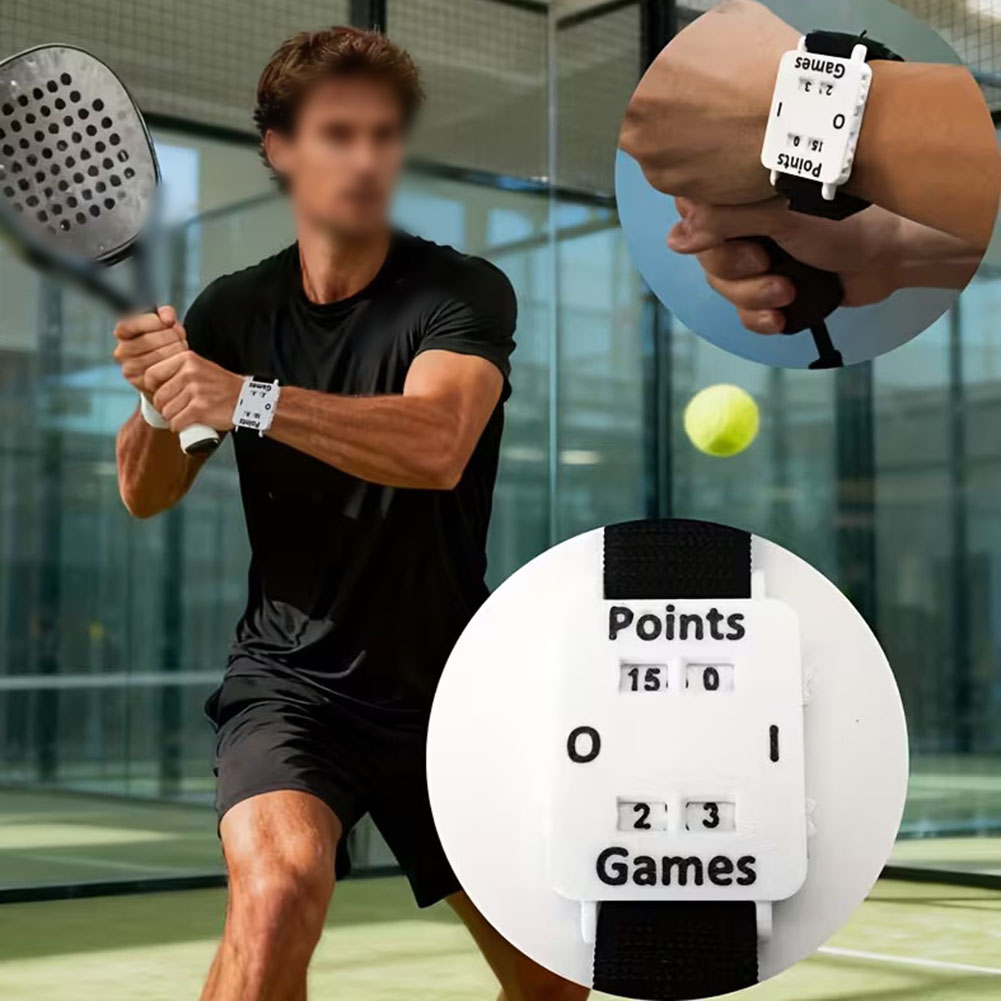 Table Tennis Scoring - Mechaniczny licznik punktów na nadgarstek do