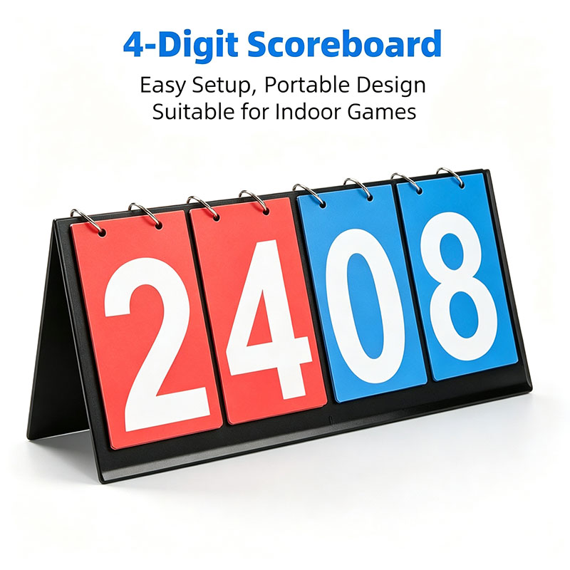 Table Tennis Scoring - 4-cyfrowy przenośny ręczny licznik punktów do