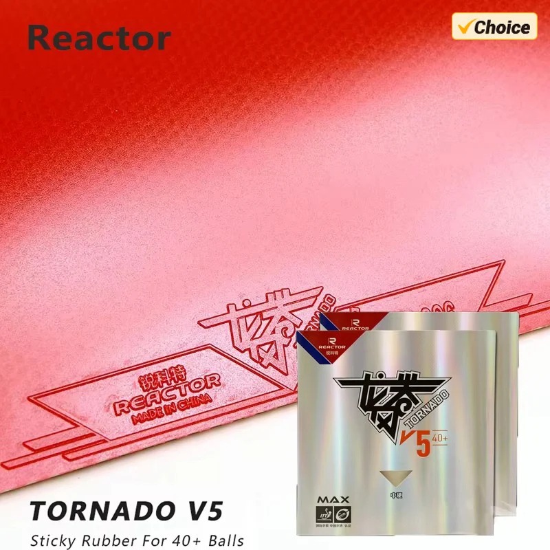 Table Tennis Games - REACTOR Tornado V5 Guma do tenisa