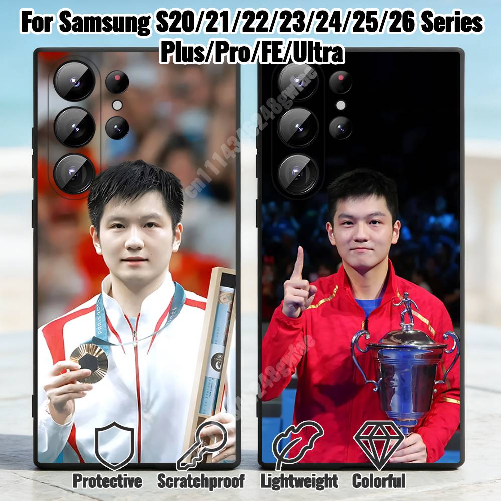 Table Tennis Quotes - Etui na telefon F-Fan Z-Zhendong do