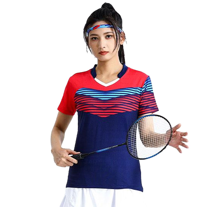 Table Tennis Volleyball - Koszule do badmintona damskie Patchwork Golf