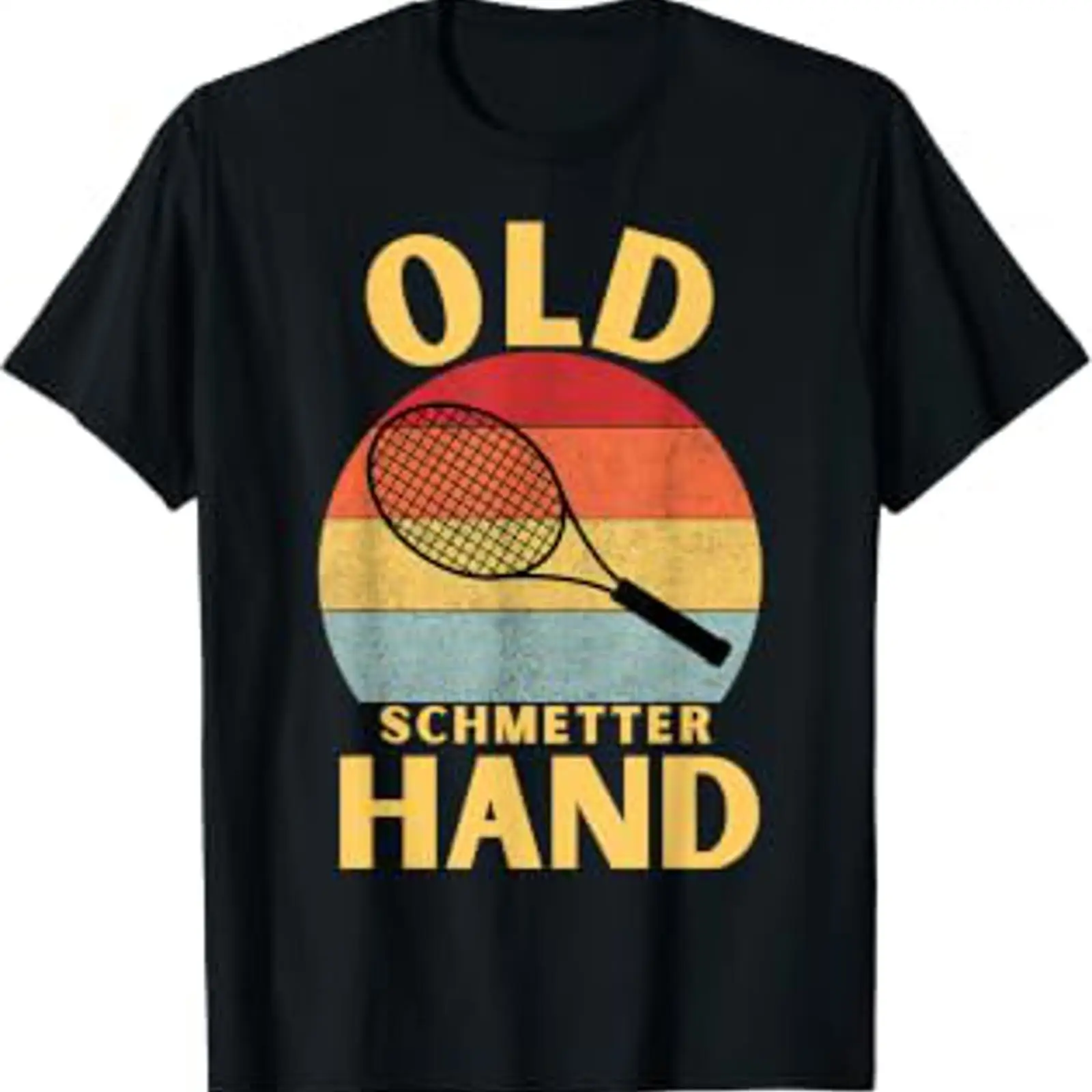 Table Tennis Quotes - Koszulka Old Schmetter Hand z zabawnym