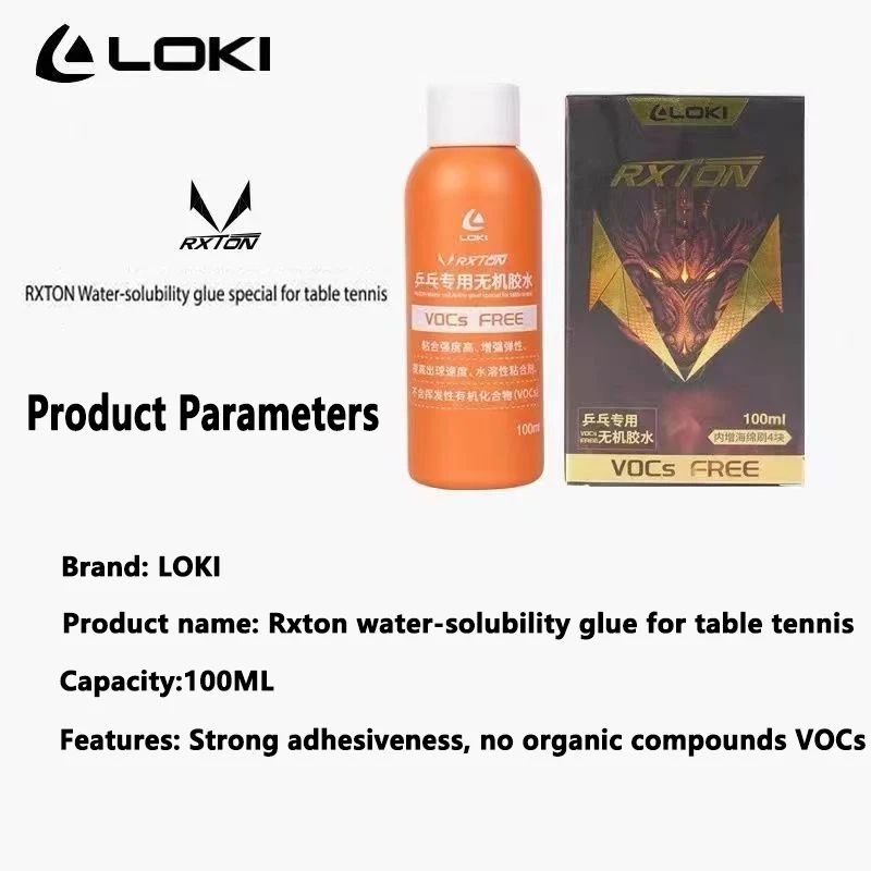 Klej na bazie wody LOKI 100ml, – Table Tennis Games recenzja i cena