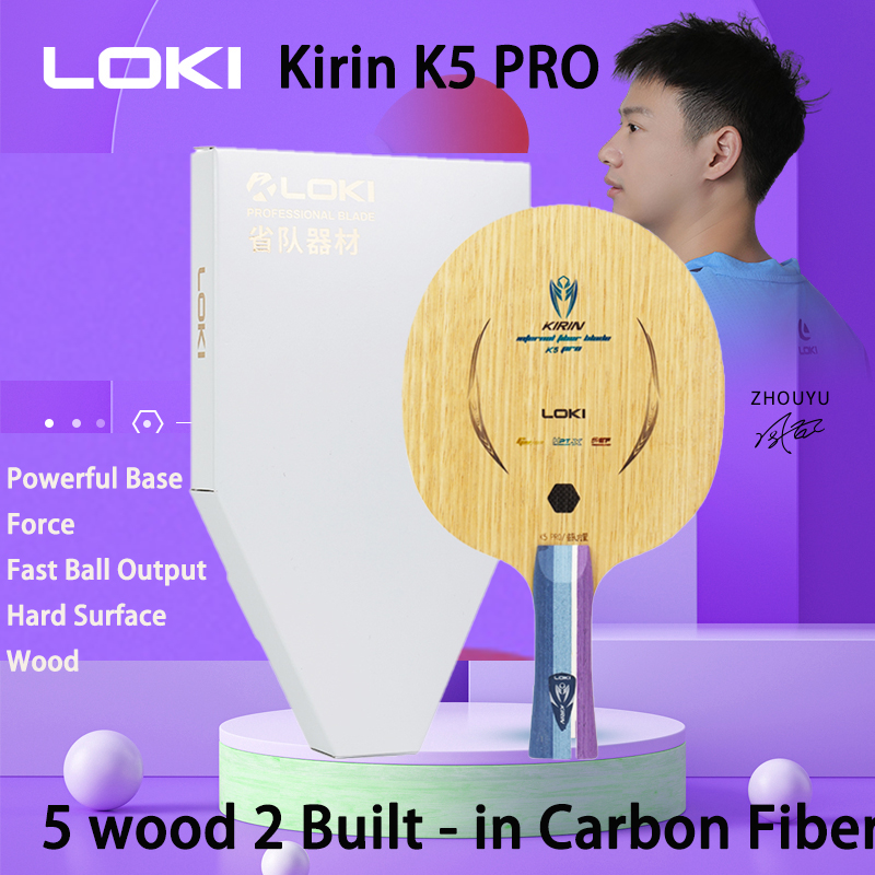 LOKI Kirin K5 PRO 5 Drewno 2 W – Table Tennis Movie recenzja i cena